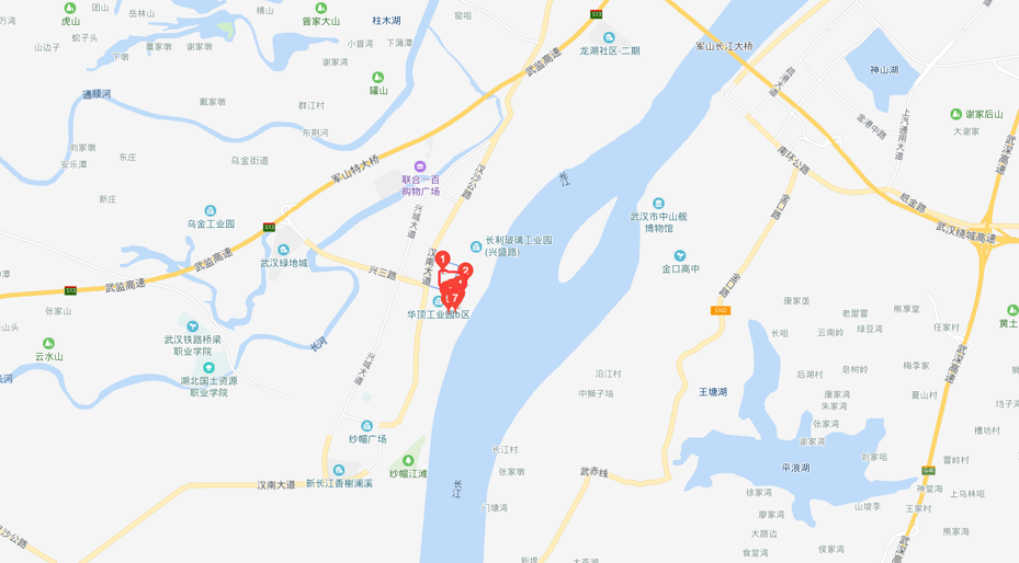 公司位置地图